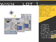 Titan, Pallady, metrou Teclu 10 min., 3 camere (AP15/1/BL1)